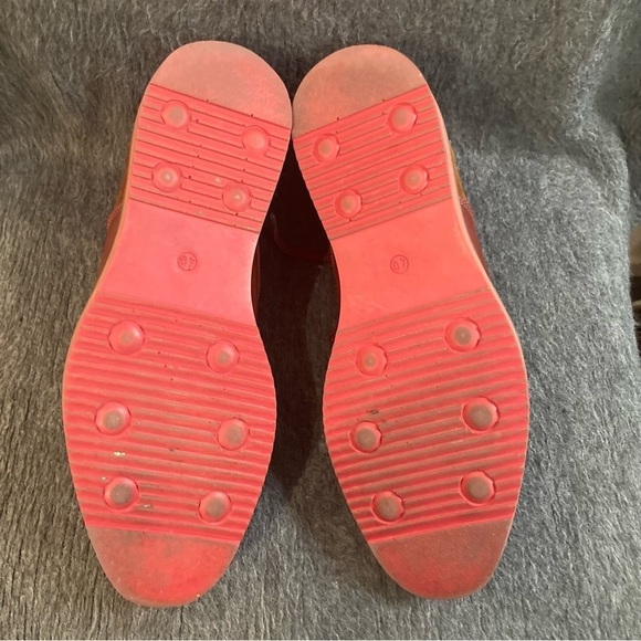 BRAKO SHOES Sz 40 Colour Block Brogue Oxfords Wingtip Lace  Up Leather Shoes - Picture 6 of 8